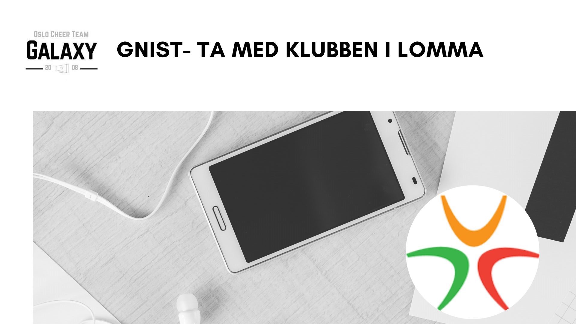 Gnist - ta med deg klubben i lomma!
