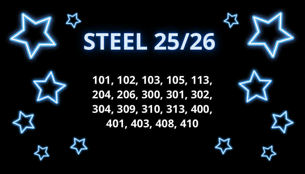 Steel sesongen 25/26