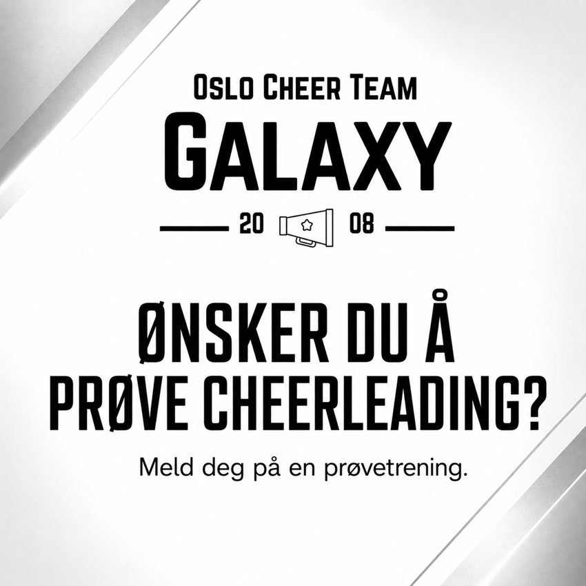 Prøvetrening høsten 26/27